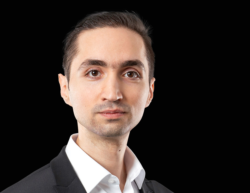 Portrait of Navid Razeghi, Head of R&D, E+H Metrology